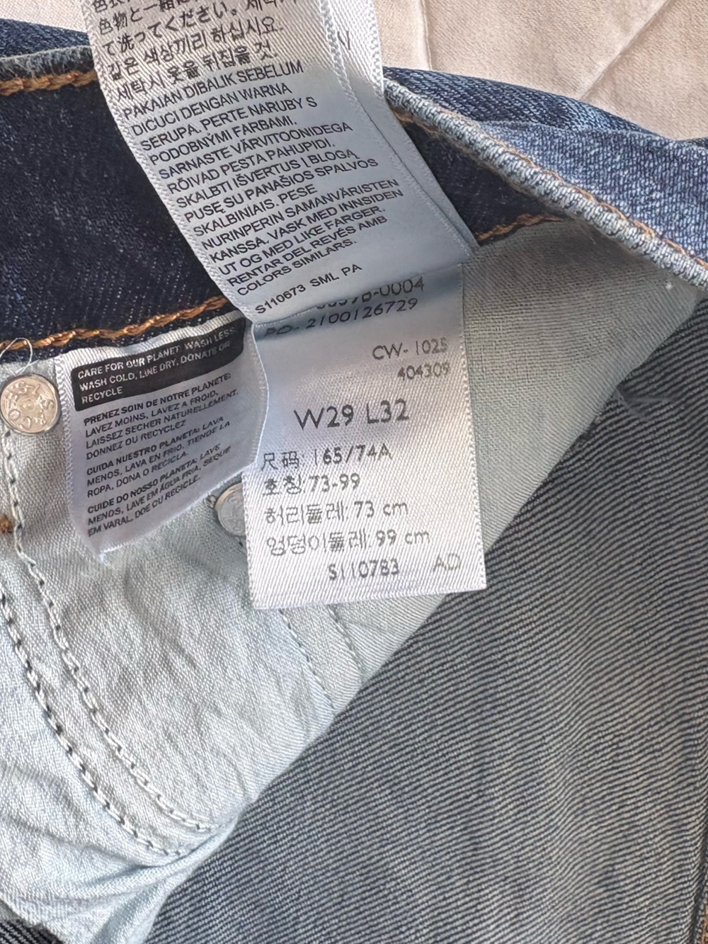 Levi's Premium 728 High-Rise Wide-Leg Jeans Size - Women’s Size 29x32 NWT - Picture 2 of 8